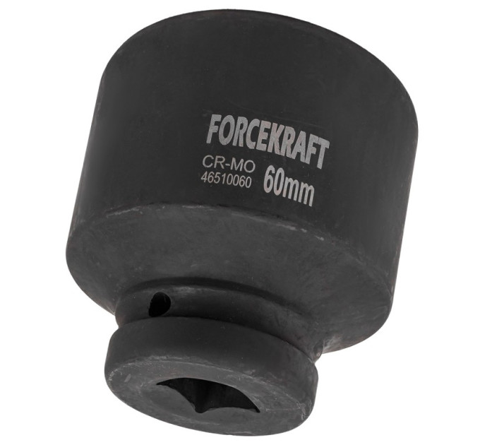 Головка ударная глубокая 3/4" 6гр. 60мм FORCEKRAFT FK-46510060