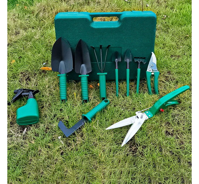 Набір садового інструменту 11 предметів WMC TOOLS TG2109010-A