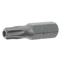 Бита TORX T27Hх25ммL с отверстием, 1/4" ROCKFORCE RF-1272527 Бита TORX T27Hх25ммL с отверстием, 1/4" ROCKFORCE RF-1272527