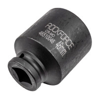 Головка ударная глубокая 3/4" 6-гранная 46мм ROCKFORCE RF-46510046 Головка ударная глубокая 3/4" 6-гранная 46мм ROCKFORCE RF-46510046