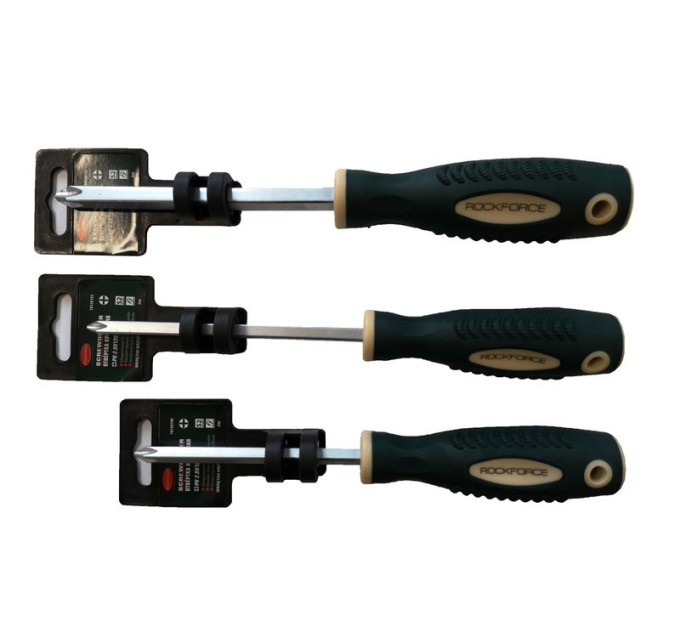 Викрутки магнітна «Profi» S2 PH2.0х100мм ROCKFORCE RF-70120100