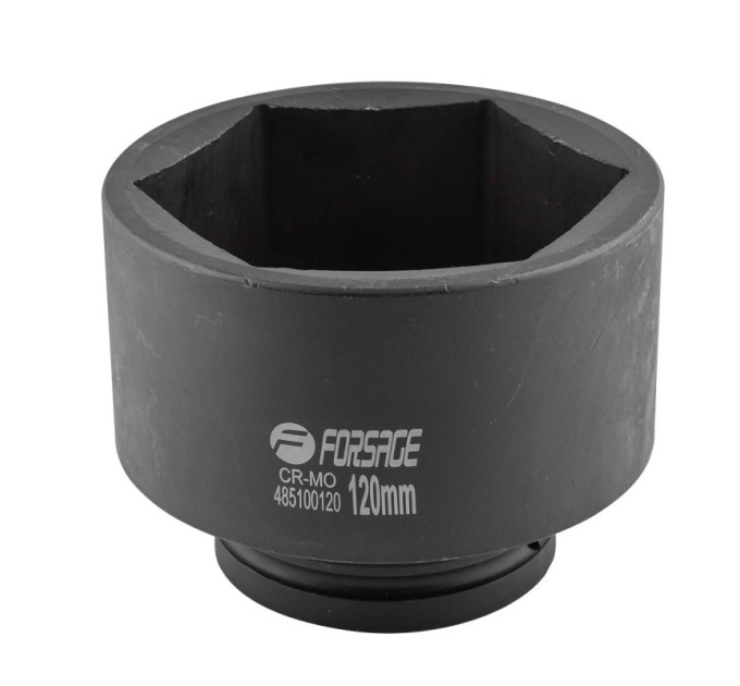 Головка ударная 120мм (6гр.) 1" Forsage F-485100120