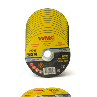Набір кругів відрізних по металу 125x1.0x22.2мм (10шт) WMC TOOLS WT-CW705(10)