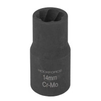 Головка-экстрактор для поврежденных болтов/гаек 14мм*50мм 1/2" ROCKFORCE RF-90614