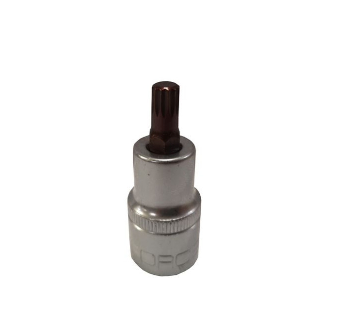Головка-біта SPLINE 12-променева Premium M8 1/2 (L-55мм) ROCKFORCE RF-34805508 Premium