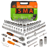 Набор инструментов 108пр. 1/4'', 1/2'' (6гр.) (4-32мм) IS-41082-5