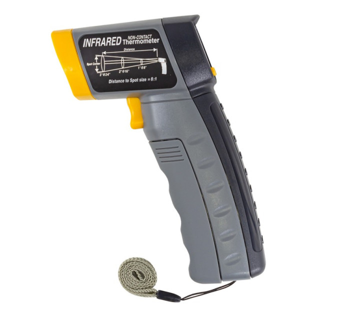 Термометр инфракрасный (от -20° до 520°), в блистере ROCKFORCE RF-9U0401.