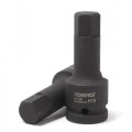 Головка 3/4" з насадкою Hex 27мм ударна Forsage F-2649027