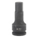 Головка 3/4" с насадкой Hex 22мм ударная FORCEKRAFT FK-26410022MPB