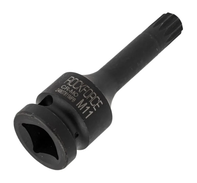 Головка-біта SPLINE ударна 1/2'' M11 Rockforce RF-24807811MPB