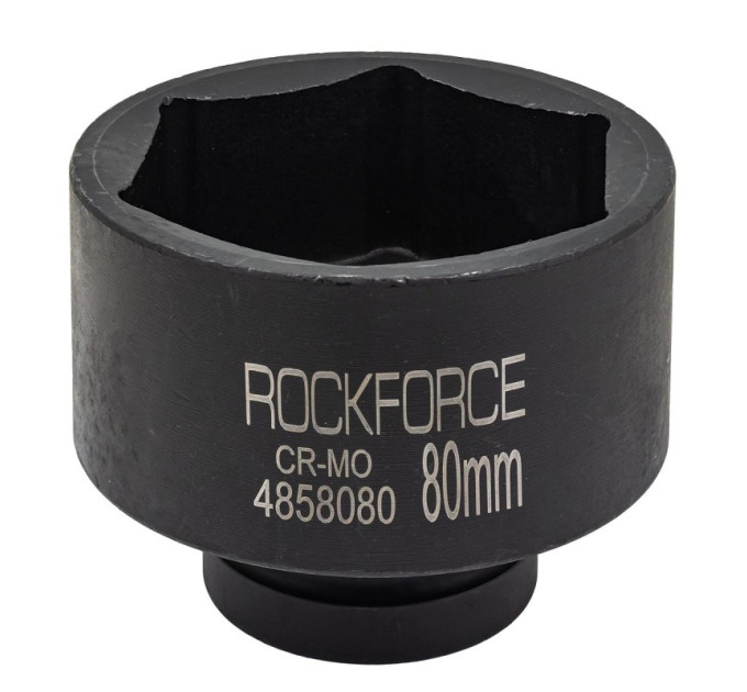 Головка ударная 1" 6гр. 80мм ROCKFORCE RF-4858080
