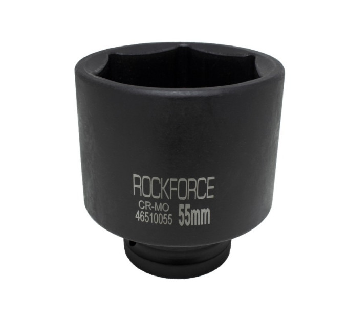 Головка ударная глубокая 55 мм (6-гранная), 3/4" ROCKFORCE RF-46510055