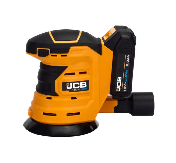 Аккумуляторная орбитальная шлифмашина 18 В 2 Ач + сумка JCB-18OS-2XB-E