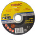 Круг відрізний по металу 125x1.0x22.2мм WMC TOOLS WT-CW705