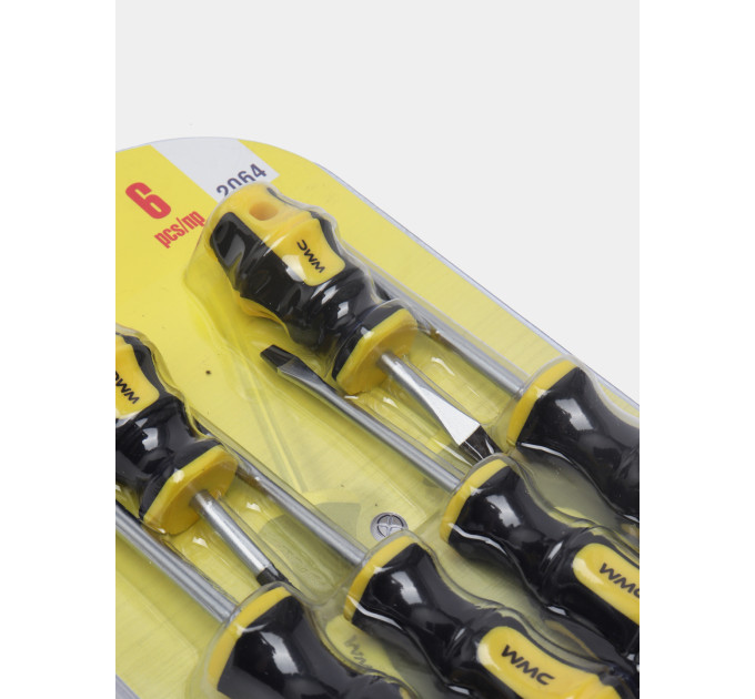 Набор отверток 6 предметов (SL;PH) WMC TOOLS WT-2064