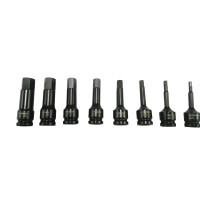 Набор головок-бит 8пр. 1/2" Hex ударных (H5, H6, H8, H10, H12, H14, H17, H19) Forsage F-4087MPB Набор головок-бит 8пр. 1/2" Hex ударных (H5, H6, H8, H10, H12, H14, H17, H19) Forsage F-4087MPB
