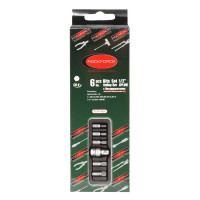 Биты SPLINE с битодержателем, набор 6пр. (M5-M12), 1/2"