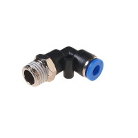 Фитинг угловой для пластиковых трубок 12мм с наружной резьбой 1/2" ROCKFORCE RF-SPL12-04 Фитинг угловой для пластиковых трубок 12мм с наружной резьбой 1/2" ROCKFORCE RF-SPL12-04