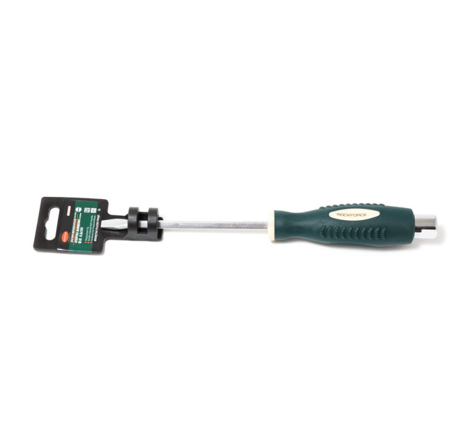 Отвертка Slotted магнитная силовая "под ключ" "Profi" S2 (125мм) SL6.5 ROCKFORCE RF-70265125