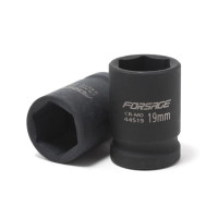 Головка ударная 1/2" 6-гранная 19мм. Forsage F-44519