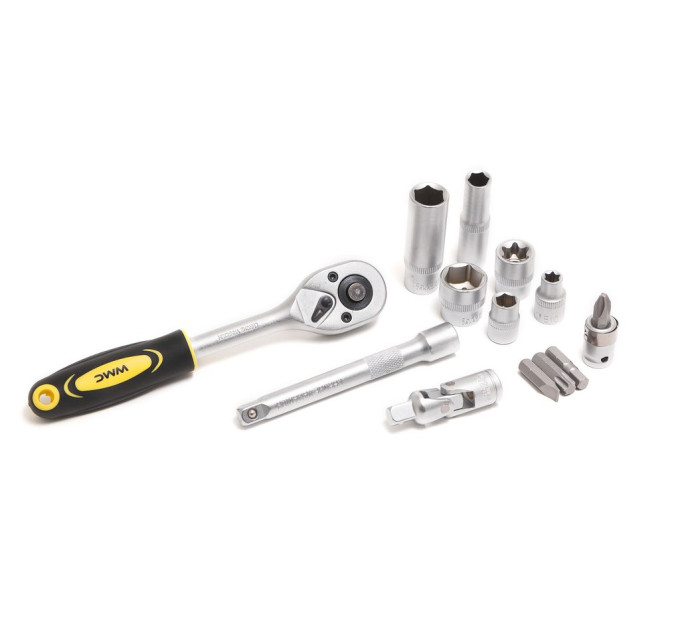 Набір інструментів 216пр. 1/2", 1/4", 3/8" WMC TOOLS 38841
