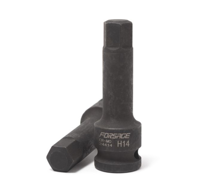 Бита-насадка 6-гранная ударная 19мм 1/2" Forsage F-24419