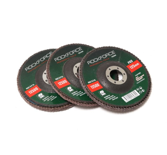 Круг пелюстковий торцевої 125х22мм P100