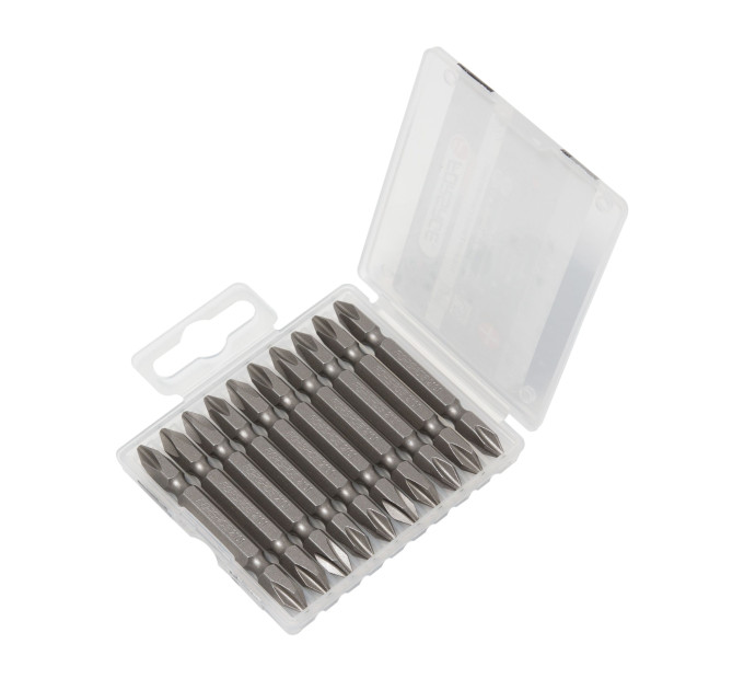 Набір біт 10пр. 1/4" Philips (PH2xPH2; L-65мм) Forsage F-2101