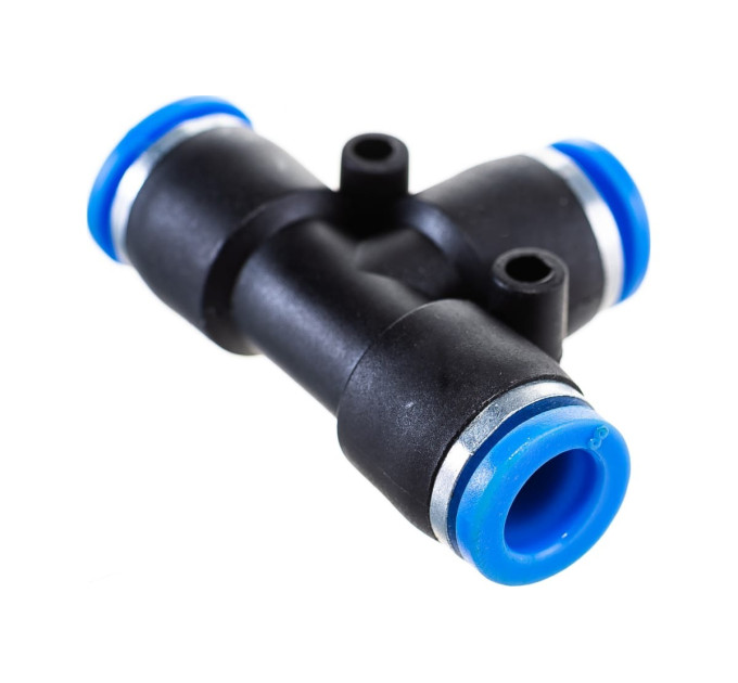 Фитинг T-образный для пластиковых трубок 8мм ROCKFORCE RF-SPE08