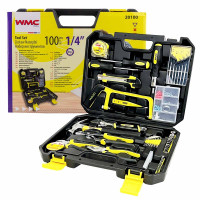 Набір інструментів 100пр. (6гр.) WMC TOOLS 20100
