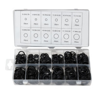 Кільця ущільнюючі гумові маслобензостійкі, 300 предметів Forsage F-782 Кільця ущільнюючі гумові маслобензостійкі, 300 предметів Forsage F-782