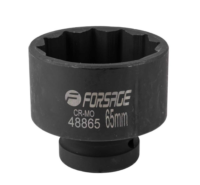Головка ударная 1", 65мм (12гр.) Forsage F-48865