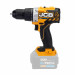 Дрель-шуруповерт аккумуляторный 18V, max 65Nm, без аккумулятора JCB-18BLDD-BE