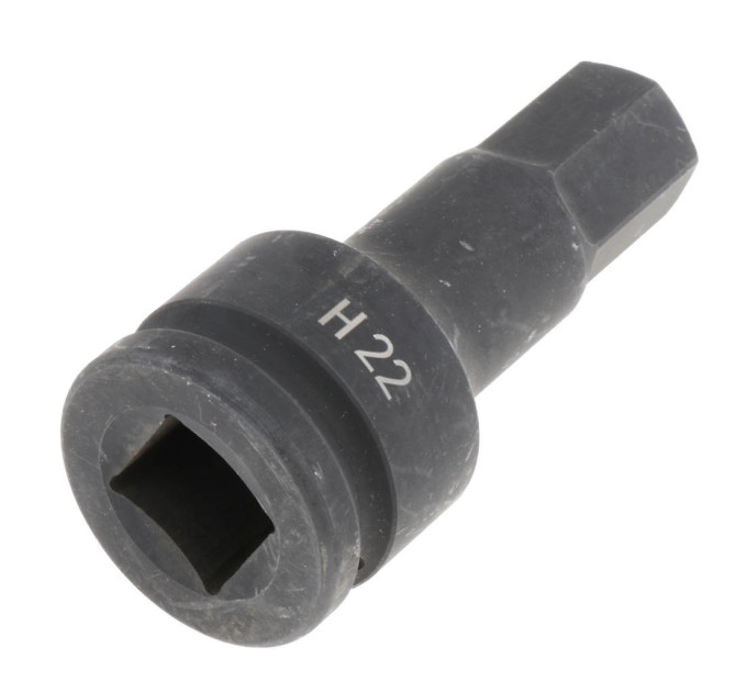 Головка 3/4" с насадкой Hex 22мм ударная FORCEKRAFT FK-26410022MPB