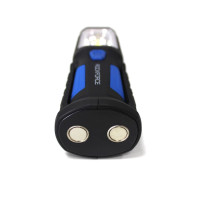 Лампа светодиодная (4W COB LED + 1W, 2 магнита, крючок, 180гр., 250Lm, 1.5V, 3хАА,)