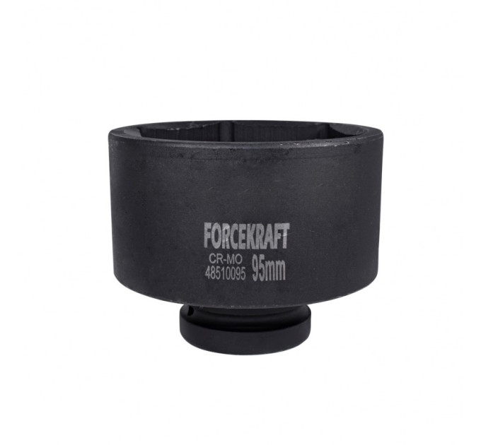 Головка ударная глубокая 1'', 95мм (6гр.) FORCEKRAFT FK-48510095