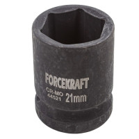 Головка ударная 1/2" 6-гранная 21мм FORCEKRAFT FK-44521
