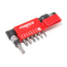 Набір біт Torx 1/4" з Г-подібним бітотримачем 8пр. (Т10,15,20,25,27,30,40)