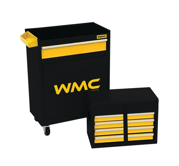 Тележка инструментальная с набором инструментов 253пр(700х600х290мм) WT-WMC253