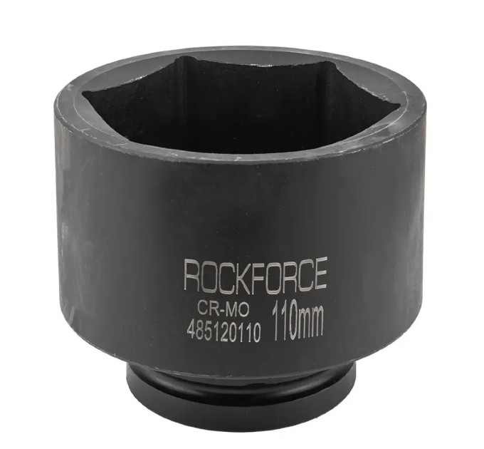 Головка ударна глибока 1'' 110мм 6-гранна Rockforce RF-485120110