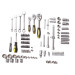 Набір інструментів 216пр. 1/2", 1/4", 3/8" WMC TOOLS 38841