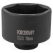 Головка ударная глубокая 3/4" 6гр. 75мм FORCEKRAFT FK-46510075