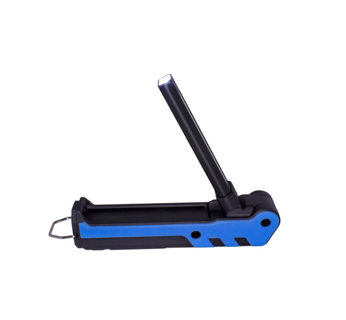 Фонарь светодиодный аккумулятор с магнитом (5W/3WCOB,150/360Lumen,3.7V,2000mAh,t зарядки 4ч,зарядка