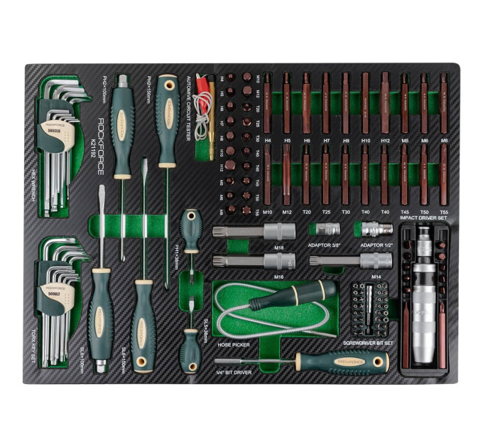 Меблі для гаража з інструментом 274 предмета Rockforce RF-01Y0324