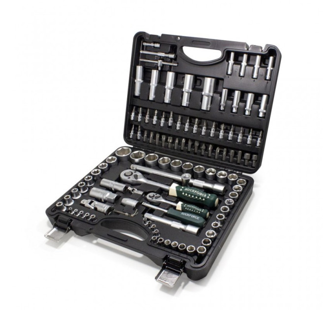 Набір інструментів 108пр. 1/2", 1/4" (6гр.) (4-32мм) ROCKFORCE RF-41082-5 (4108R-5)