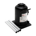 Домкрат бутылочный двухштоковый 12т (h min 240мм, h max 590мм) FORCEKRAFT FK-TH812001