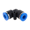 Фитинг угловой для пластиковых трубок 6мм ROCKFORCE RF-SPV06