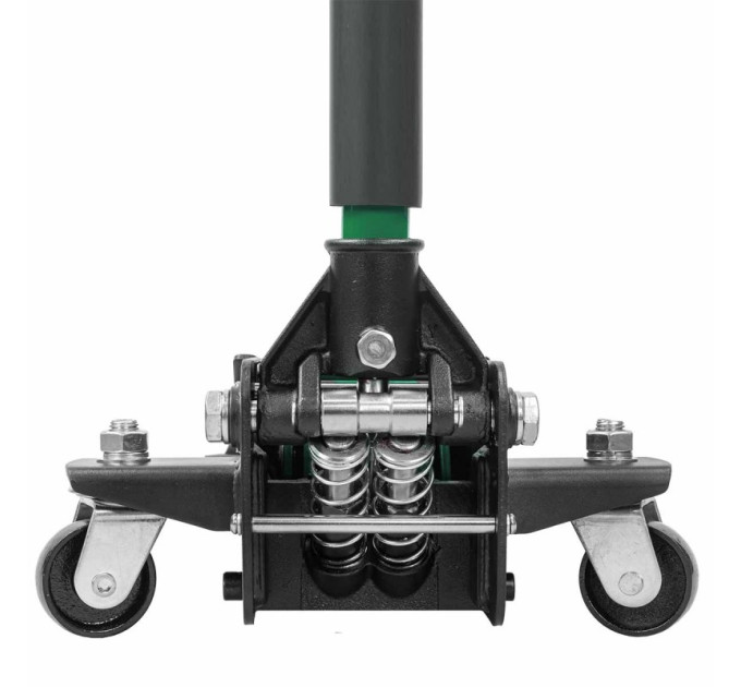 Домкрат підкатний гідравлічний двопоршневий 3т (h min 85мм, h max 430мм) ROCKFORCE RF-T830018 HT