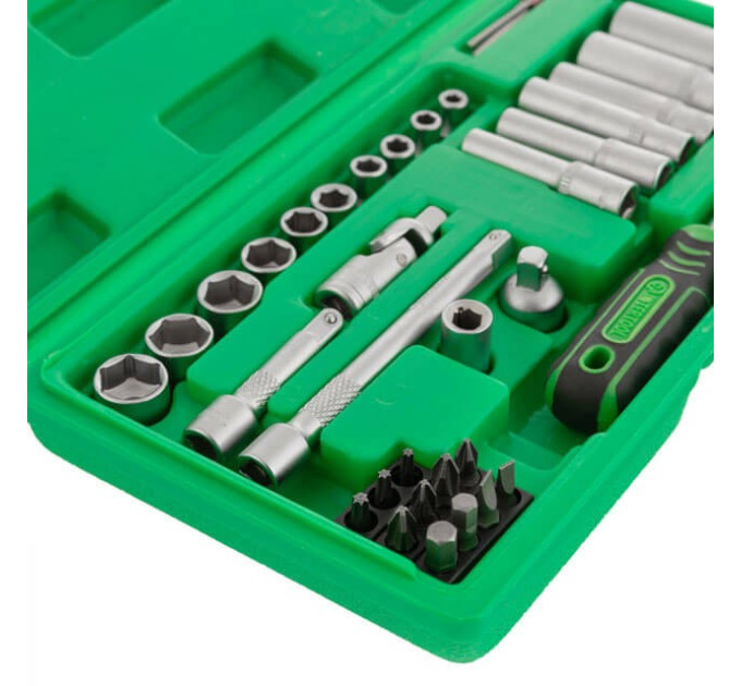 Набор инструментов 36 ед., 1/4" INTERTOOL ET-6036SP