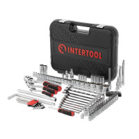 Набор инструментов 126 ед., STORM, 1/2", 3/8", 1/4", Cr-V INTERTOOL ET-8126